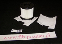 FILTR OKRĄGŁY F100 AEF20